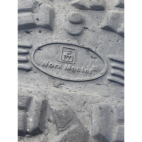 Work Master Boots Mens 9M Leather Workwear Steel Toe Durable Industrial Safety - Picture 14 of 14